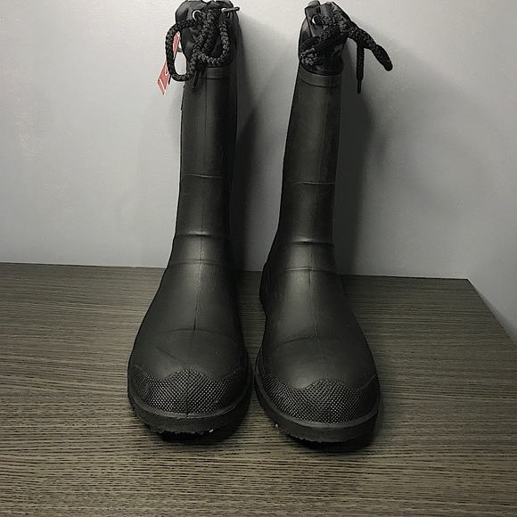 NWT Kamik Icebreaker Waterproof Winter Men’s Rubber Work Boots Black US Size 13 - Picture 3 of 9